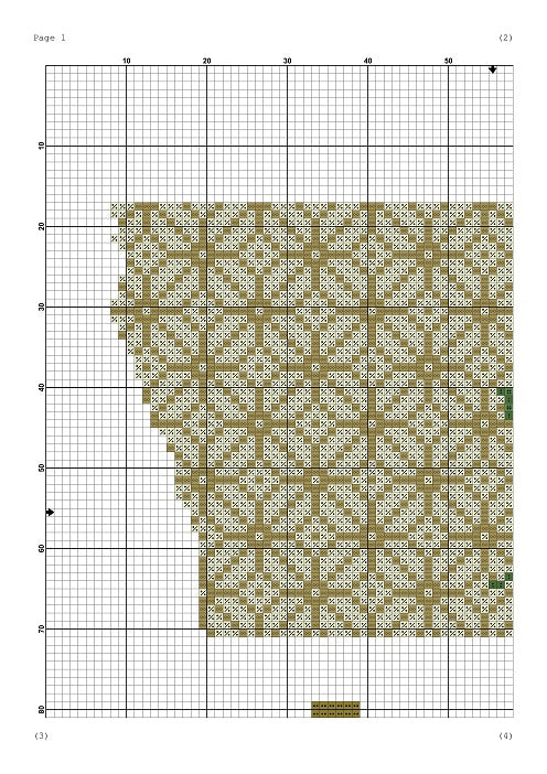 Iowa map cross stitch pattern – JPCrochet