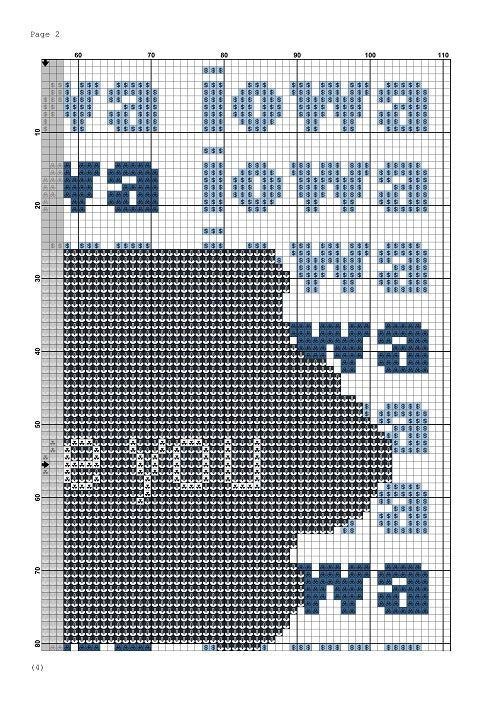 Iowa state map cross stitch pattern – JPCrochet