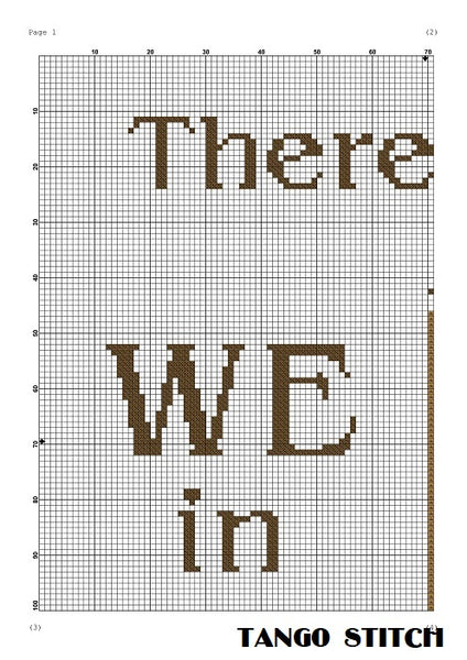 Chocolate funny quote cross stitch embroidery pattern