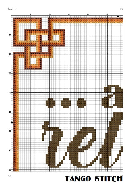 ... and relax funny quote cross stitch pattern